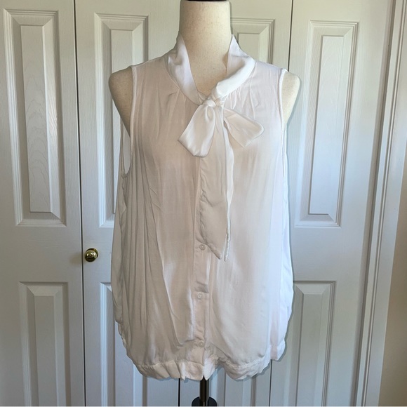 Cloth & stone Anthropologie blouse tank top size L - Picture 2 of 8